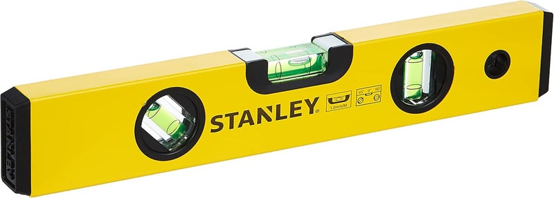 Stanley مستوى صندوق شعاع قياسي، 12"/30 سم، أصفر - STHT42796 - Image 1